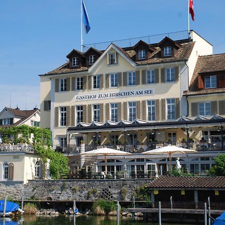 Hotel Hirschen Am See Meilen Exteriör bild